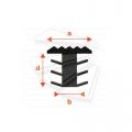 Maat infrees antislipstrip