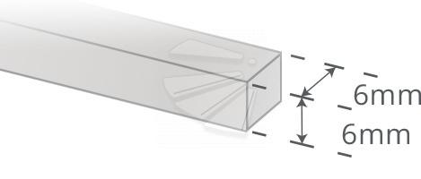 alliantie Verbazingwekkend Toerist Trapstrip RVS 6mm x 1000mm - Antislipstrip